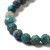 KK090 Chryzokola kamień naturalny koraliki kule fasetowane 3mm