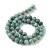 KK091 Chryzokola kamień naturalny koraliki kule fasetowane 8mm