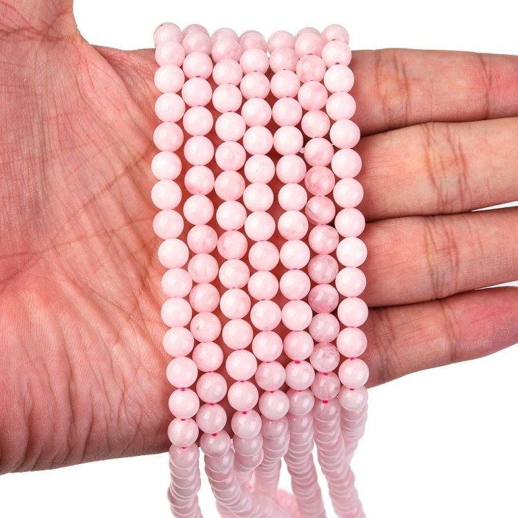 KWR30 Kwarc kamień naturalny koraliki kule 6mm