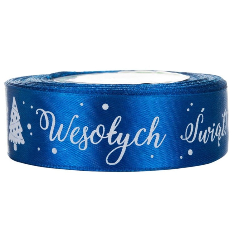 ws34 wstążka dekoracyjna świąteczna