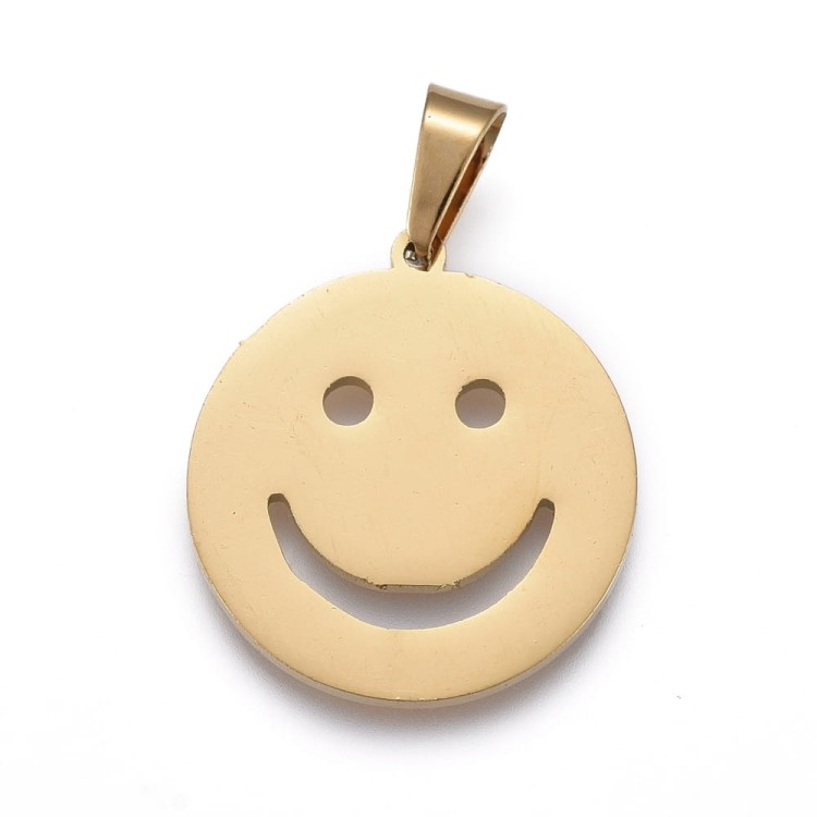 ZSS228 Zawieszka ze stali nierdzewnej smile