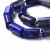 LAZ16 Lapis Lazuryt kamień naturalny koraliki walec 6x10mm