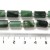 KK127 Szmaragd kamień naturalny koraliki walec 6x10mm