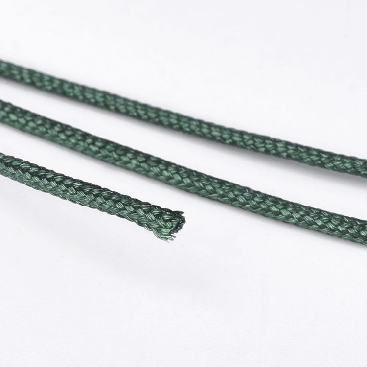 SPP111 Sznurek poliestrowy pleciony 0,8mm zielony