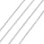 LAN203 Łańcuszek ze stali nierdzewnej ogniwa 1,5x2mm stal nierdzewna
