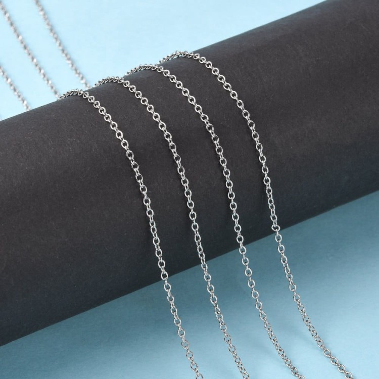 LAN203 Łańcuszek ze stali nierdzewnej ogniwa 1,5x2mm stal nierdzewna