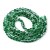 CRA155 Koraliki szklane crackle 6mm zielone
