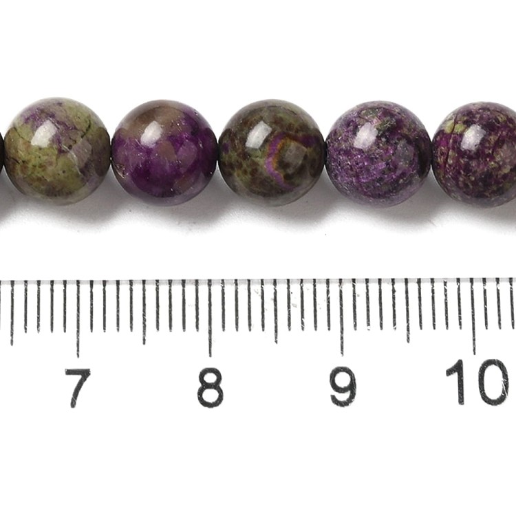 KK140 Atlantysyt kamień naturalny koraliki kule 8mm