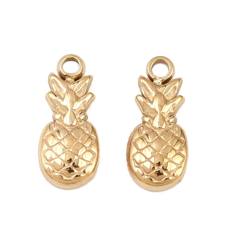 ZSS269 Zawieszka ananas stal nierdzewna szlachetna