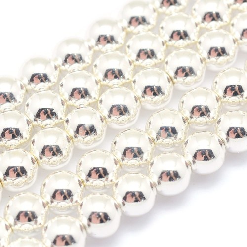 HEM85 Hematyt koraliki kule kulki 2mm sznur 190szt
