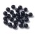 KPL49 Koraliki akrylowe kule 8mm 50szt czarne
