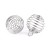 ZM394 Zawieszka metalowa spiralka sprężynka 14mm platynowa