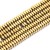 HEM87 Hematyt koraliki fasetowane 2x2x1mm sznur złote