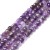 AM38 Ametyst kamień naturalny koraliki kostki 4x4mm fasetowane