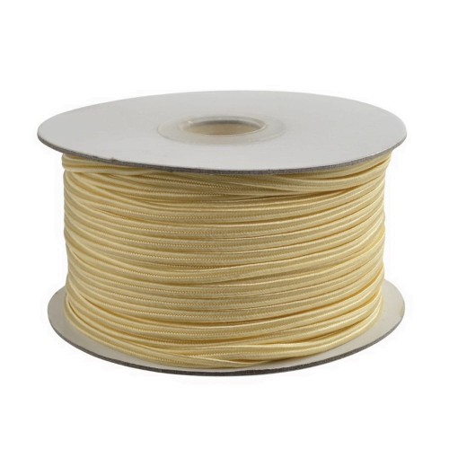 sou17 Sutasz SOUTACHE 2m 3mm/1,2 waniliowy
