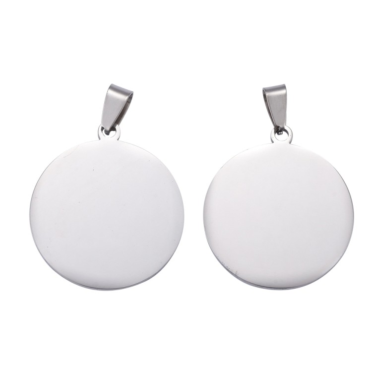 ZAW1055 Zawieszka blaszka okrągła nieśmiertelnik