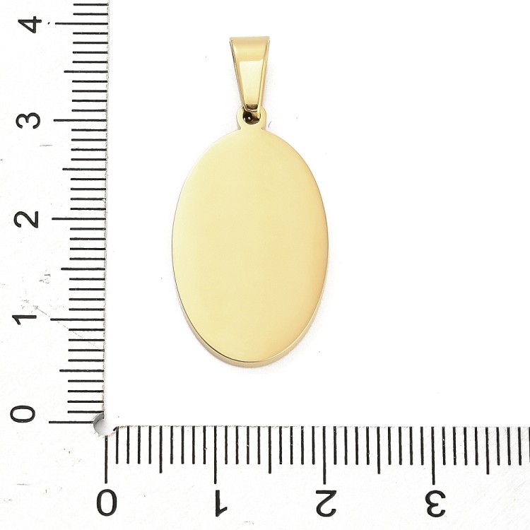ZAW1062 Zawieszka blaszka owalna