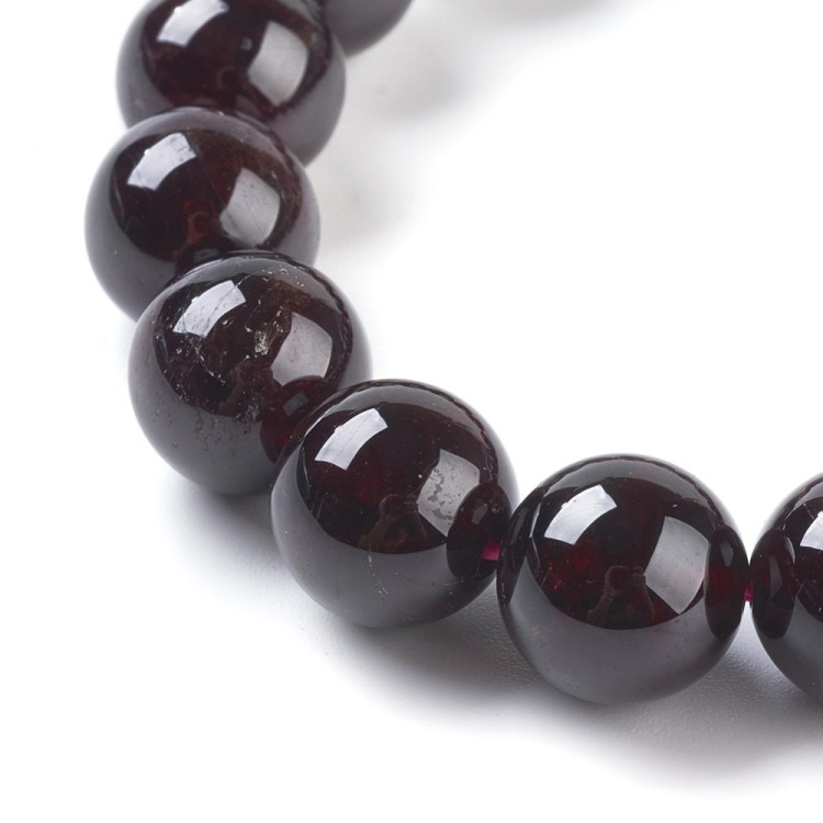 GNT11 Granat kamień naturalny koraliki kule 10mm