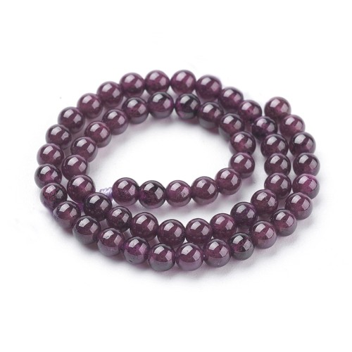 GNT16 Granat kamień naturalny koraliki kule 3mm