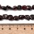 GNT19 Granat kamień naturalny koraliki bryłki 5x3mm-9x6mm