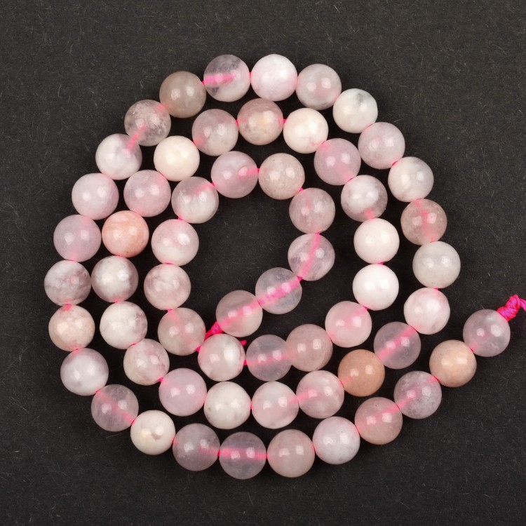 AGP160 Agat Cherry Blossom kamień naturalny koraliki kule 6mm