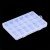 ORG100 Plastikowy pojemnik 130x190mm organizer z 24 przegródkami na koraliki drobiazgi