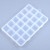 ORG205 Plastikowy pojemnik 190x130mm organizer z 24 przegródkami na koraliki