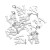 ZSS301 Zawieszka do biżuterii stal nierdzewna LOVE 16x16mm