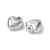 ZSS305 Zawieszka do biżuterii stal nierdzewna serce serduszko 11x12mm