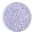 RA520 Koraliki szklane drobne seeds 8/0 okrągłe rokail 3mm 20g biało-fioletowe frosted AB