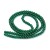 CRA160 Koraliki szklane crackle spękane 6mm sznur 145szt zielone
