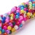 CRA167 Koraliki szklane crackle spękane 8mm sznur 48szt mix kolor