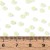 RA529 Koraliki szklane drobne seeds 8/0 okrągłe rokail 3mm 20g żółte perłowe