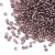 RA533 Koraliki szklane drobne seeds okrągłe rokail 3mm 20g śliwkowy lined