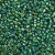 RA539 Koraliki szklane drobne seeds okrągłe rokail 3mm 20g zielone benzynka