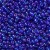 RA540 Koraliki szklane drobne seeds okrągłe rokail 3mm 20g niebieskie benzynka