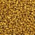 RA548 Koraliki szklane drobne seeds 12/0 okrągłe rokail 2mm 20g złote metallic