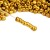 RA548 Koraliki szklane drobne seeds 12/0 okrągłe rokail 2mm 20g złote metallic