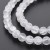 CRA177 Koraliki szklane crackle spękane 6mm sznur 65szt matowe crystal
