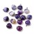 ZKA52 Zawieszka wisior serce serduszko z kamieniem naturalnym agatem pasiastym 15x18mm