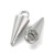 ZSS339 Zawieszka metalowa do biżuterii kolec kolce 5x13mm punk gothic stal nierdzewna
