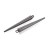 ZSS345 Zawieszka do biżuterii kolec kolce 6x48,5mm punk gothic stal nierdzewna czarny metaliczny