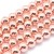 HEM94 Hematyt koraliki kule 3mm sznur 140szt rose gold