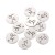 ZSS355 Zawieszka do biżuterii blaszka 12mm znak zodiaku koziorożec stal nierdzewna