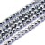 HEM114 Hematyt koraliki kule 4mm fasetowane grad.A PVD platynowe
