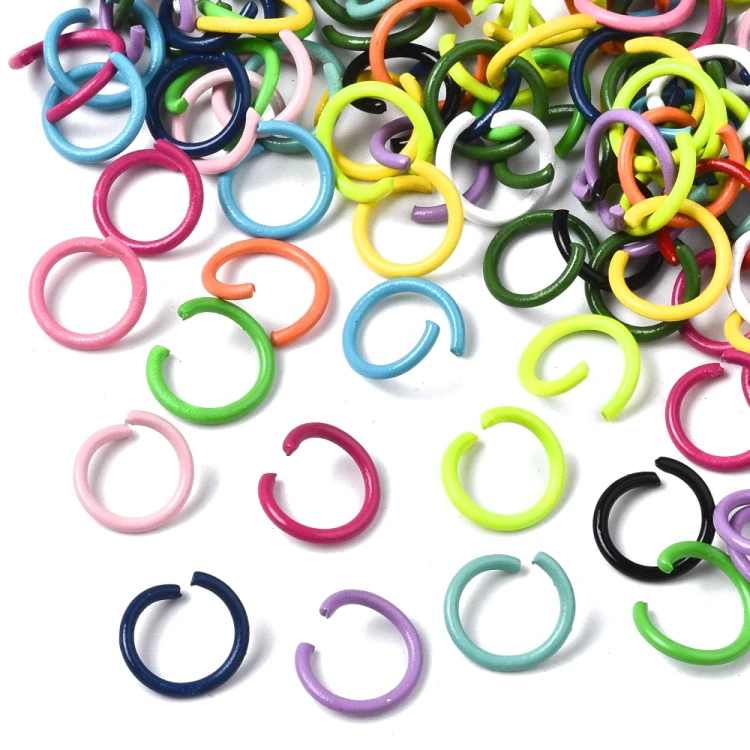 OG121 Ogniwa kółka kółeczka 10mm/1mm 190szt. mix kolorów