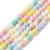 BIC173 Koraliki szklane szlifowane bicone 4mm kryształki sznur 110szt mix kolor