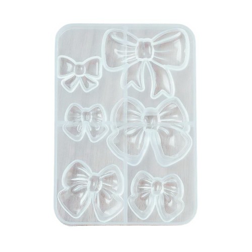 BFS712 Forma foremka silikonowa do żywic kokardki