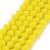 BIC179 Koraliki szklane szlifowane bicone 4mm kryształki sznur 78szt żółte