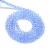 BIC193 Koraliki szklane szlifowane bicone 4mm kryształki sznur 78szt j.niebieskie